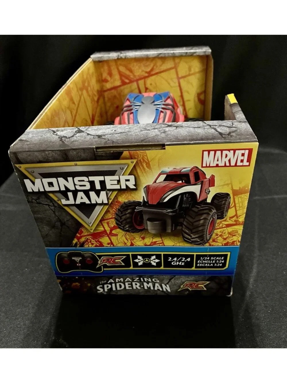 Monster Jam Marvel The Amazing Spider-Man RC Monster Truck remote control